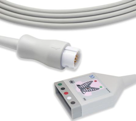 CABLE TRONCAL DE 5 DERIVACIONES PARA MONITOR PHILIPS 78352C,78354C,78834C, 862474 (C3),862475 (C3), 862478 (C3),862479 (C3), MP20,MP30,MP40,MP50,MP60, MP70,MP90,M1001A,M1001B, M1002A,M1002B,M1165A, M1166A,M1167A,M1175A, M1177A, ETC. REF ORIG. M1520A