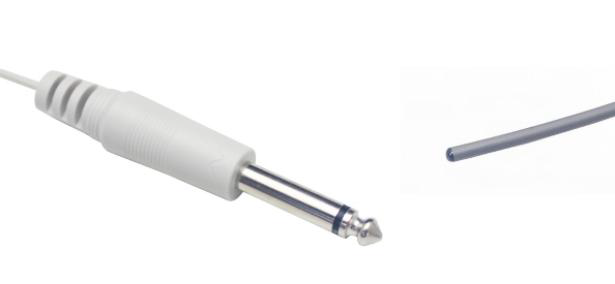 SENSOR DE TEMPERATURA RECTAL CON ENTRADA TIPO AUDIO COMPATIBLE CON CUNA DE CALOR CT-9000.