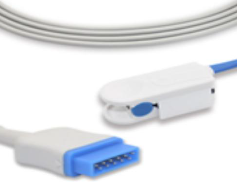 SENSOR DE SPO2 ADULTO CLIP, 3 M., GE - OHMEDA S/5, i4 MONITORES MODULARES CON MODULOS E-SERIES; COROMETRICS 259 TECNOLOGIA OHMEDA TRUSIGNAL B20/30/40 SERIES, REFERENCIA ORIGINAL : TS-F4-GE