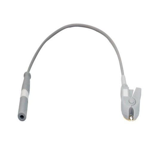 ADAPTADOR EN PINZA DE 3 MM PARA CABLE DE EKG TERMINACIÓN BANANA (10 PCS/BOLSA)