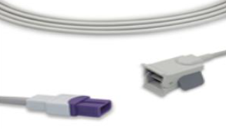 SENSOR DE SPO2 PEDIATRICO CLIP, 3 M., SPACELABS MCARE300 (CONECTOR MORADO)