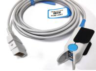 SENSOR DE SPO2 ADULTO CLIP BCI 3401, 3304, 3303, 3302, 3301, 3300; SPACELABS, BURDICK PRO2; DRAGER OXIPAC2000  (9 PINES)