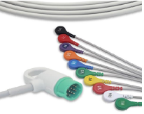 CABLE ECG HOLTER DE 10 PUNTAS SNAP,  MEDTRONIC-PHYSIO CONTROL