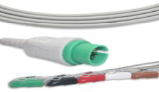 CABLE DE ECG DE 5 DERIVACIONES PINZA. SPACELABS