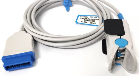 SENSOR DE SPO2 ADULTO CLIP GE-MARQUETTE (MODULO NELLCOR) DASH 2000/3000/4000, SOLAR 8000/8000M, i/9500 CON MODULO TRAM, MODULO 451/451N, 851/851N, CARDIOLAB, MAC-LAB, CON MODULO TRAM, 451/451N, COROMETRICS 120/2120 SERIES, EAGLE 1000/3000/4000