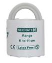 BRAZALETE DESECHABLE NEONATAL, 2 VIAS, #3 DE 6-11 CM.