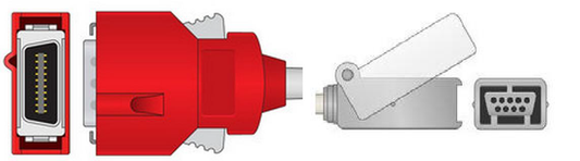 CABLE TRONCAL LNCS 9 PINES PARA RADICAL 7 RAINBOW COMPATIBLE MASIMO