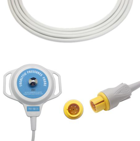 TRANSDUCTOR TOCODINANOMETRO PARA LAS CONTRACCIONES  UTERINAS (AU) PARA CARDIOTOCOGRAFO COMPATIBLE CON BISTOS,  BT-350. (TOCO)